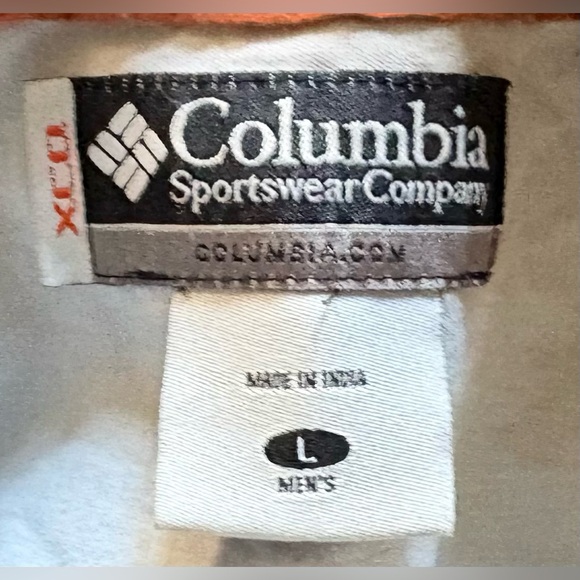 Columbia Sportswear XCO Long Sleeve Button Down Shirt Size Large - Picture 2 of 3